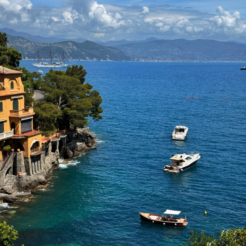 boat Portofino baia cannone